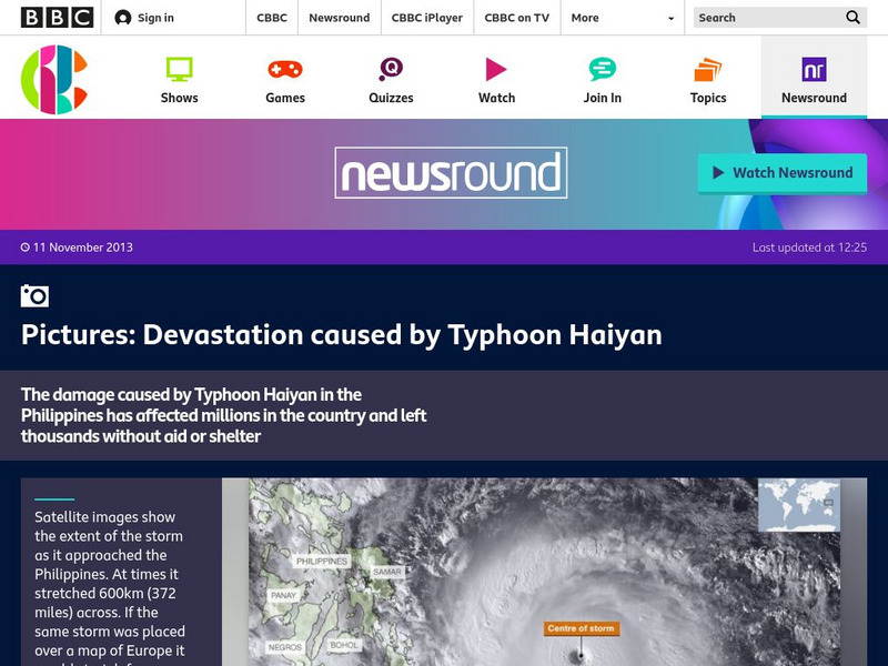 Bbc Newsround: Devastation Caused by Typhoon Haiyan Article Bbc Newsround: Devastation Caused by Typhoon Haiyan Article
