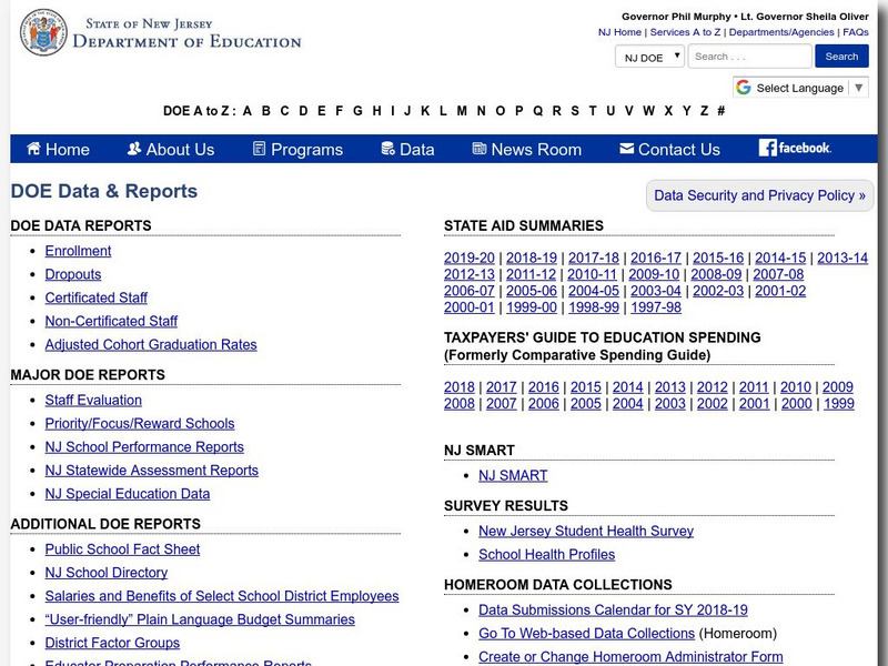 Njde: New Jersey Education Statistics Website Njde: New Jersey Education Statistics Website