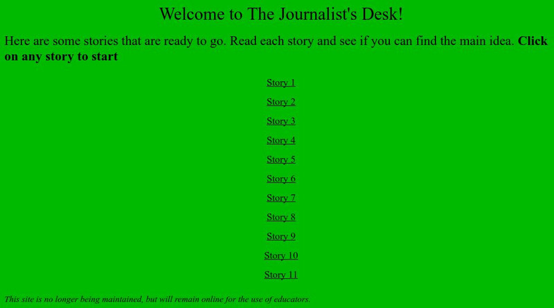 University of Houston: The Journalist's Desk Unit Plan University of Houston: The Journalist's Desk Unit Plan