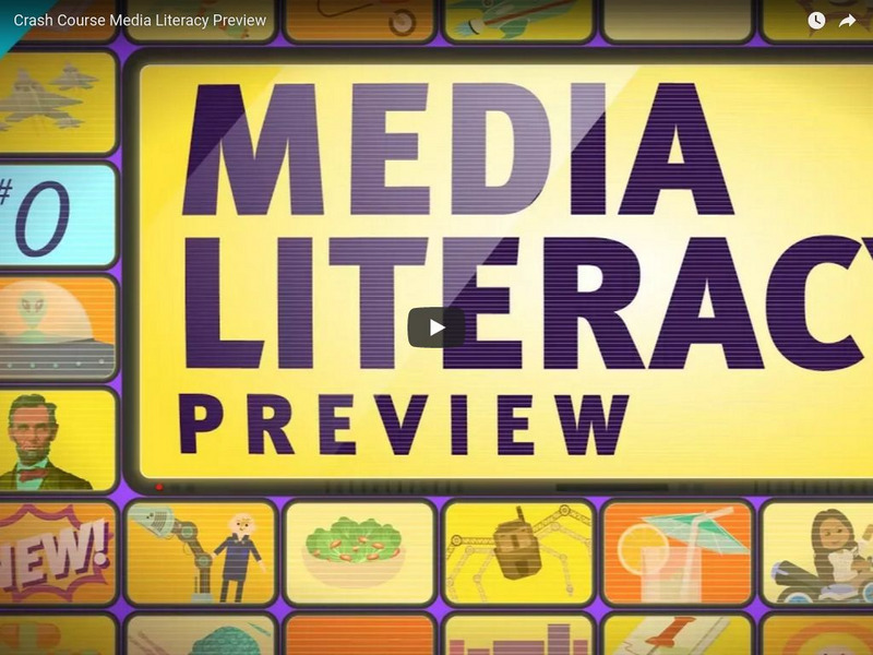 Crash Course Media Literacy: Preview Instructional Video