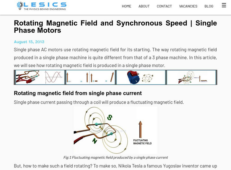 Learn Engineering: Single Phase Motors Handout Learn Engineering: Single Phase Motors Handout