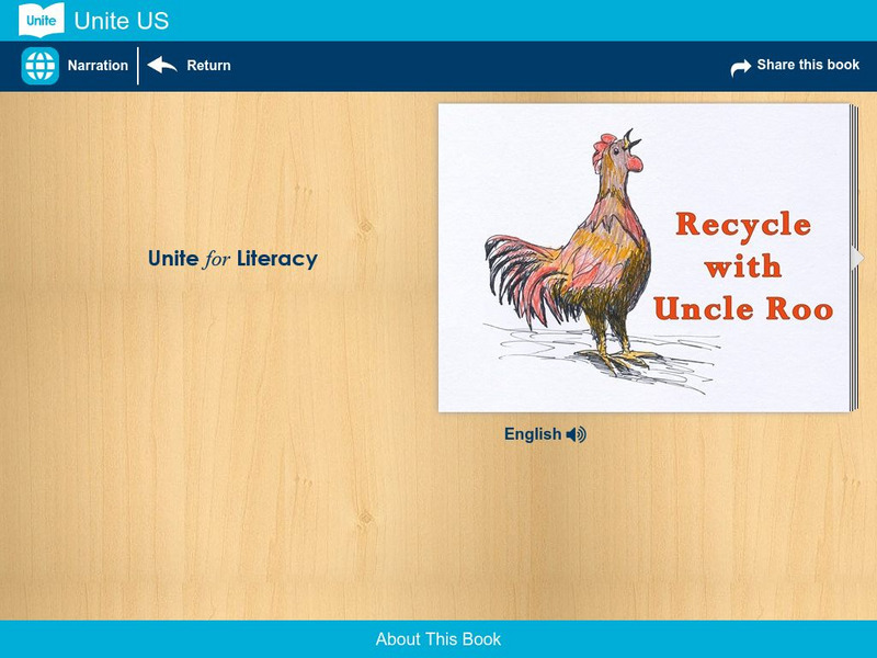Unite for Literacy: Community: Recycle With Uncle Roo eBook Unite for Literacy: Community: Recycle With Uncle Roo eBook