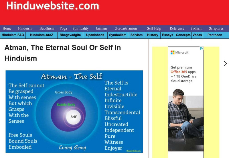 Hinduwebsite: Belief in Soul Website Hinduwebsite: Belief in Soul Website