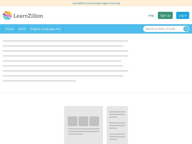Learn Zillion: Write Exponential Equations Using Data From Tables Instructional Video Learn Zillion: Write Exponential Equations Using Data From Tables Instructional Video
