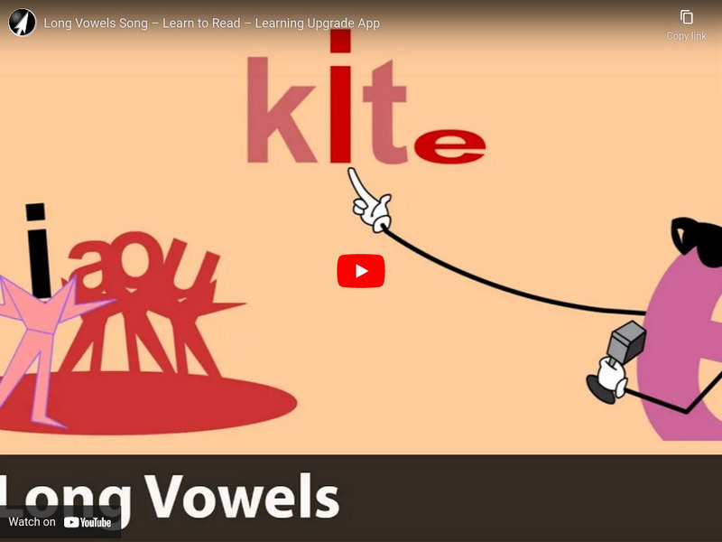Learning Upgrade: Long Vowels Song Instructional Video Learning Upgrade: Long Vowels Song Instructional Video