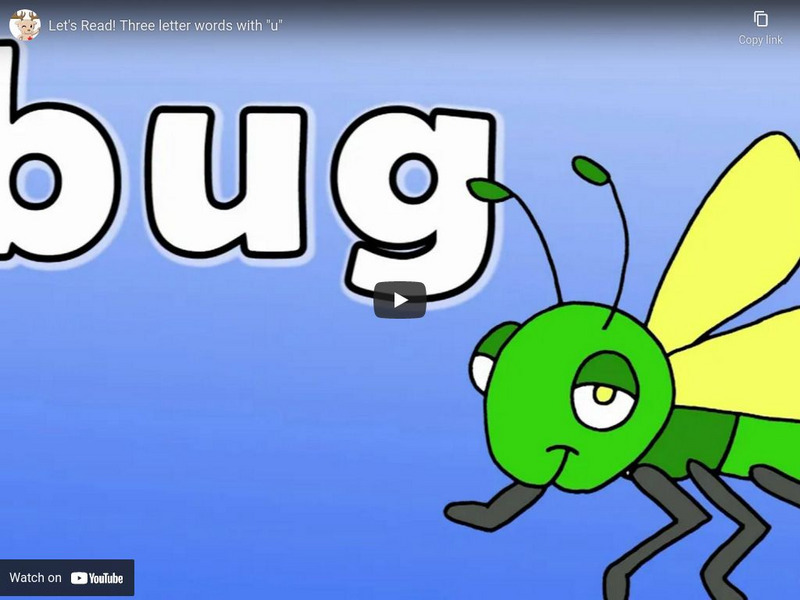 Maple Leaf Learning: Let's Read! Three Letter Words With "U" Instructional Video Maple Leaf Learning: Let's Read! Three Letter Words With "U" Instructional Video