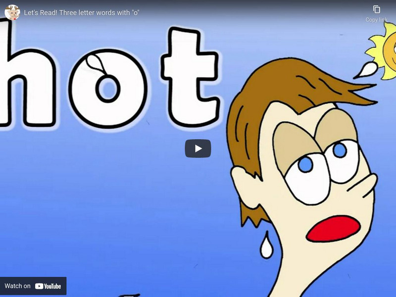 Maple Leaf Learning: Let's Read! Three Letter Words With "O" Instructional Video Maple Leaf Learning: Let's Read! Three Letter Words With "O" Instructional Video