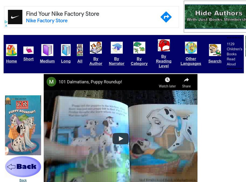 Just Books Read Aloud: 101 Dalmatians Puppy Roundup eBook