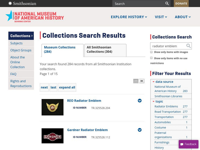 National Museum of American History: What Is an Emblem? Activity National Museum of American History: What Is an Emblem? Activity