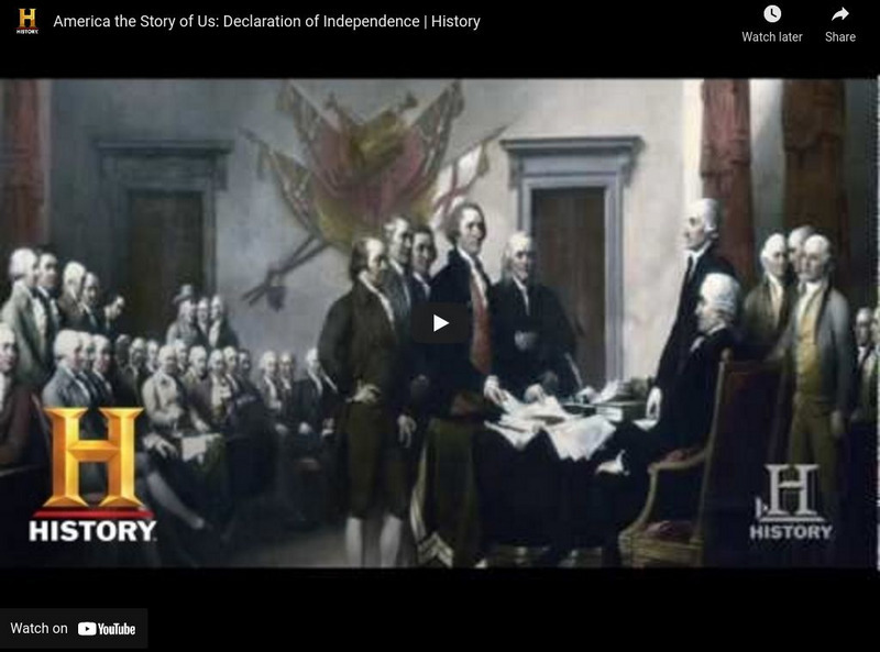 America the Story of Us: Declaration of Independence Instructional Video America the Story of Us: Declaration of Independence Instructional Video