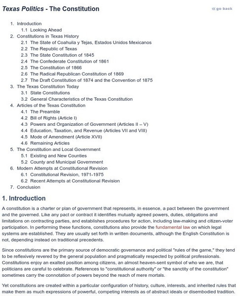 Texas Politics: The Constitution eBook Texas Politics: The Constitution eBook