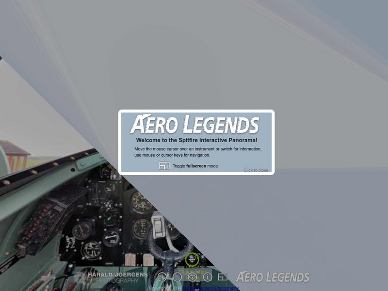 Harald Joergens: Interactive Panorama: Spitfire Hf9 Td314 Interactive