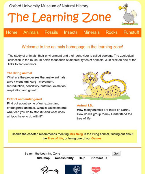 The Learning Zone: Animals Unit Plan The Learning Zone: Animals Unit Plan