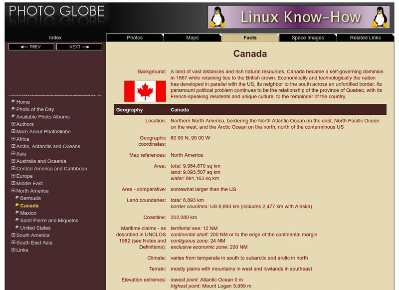 Photo Globe: Canada Handout Photo Globe: Canada Handout