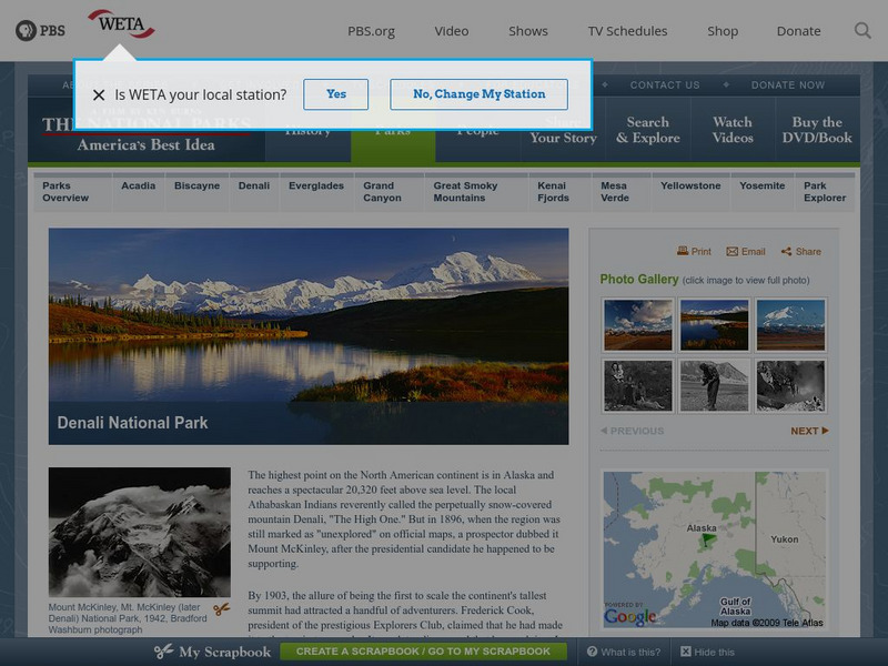 Pbs.org: Denali Park Article
