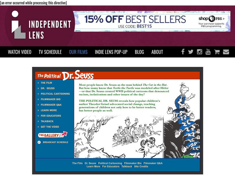 Pbs: The Political Dr. Seuss Activity Pbs: The Political Dr. Seuss Activity