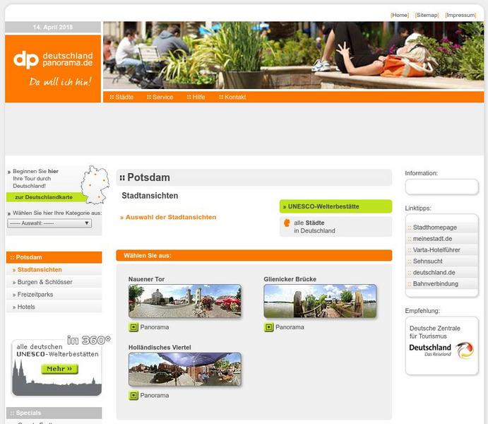 Potsdam Deutschland Panorama Handout Potsdam Deutschland Panorama Handout