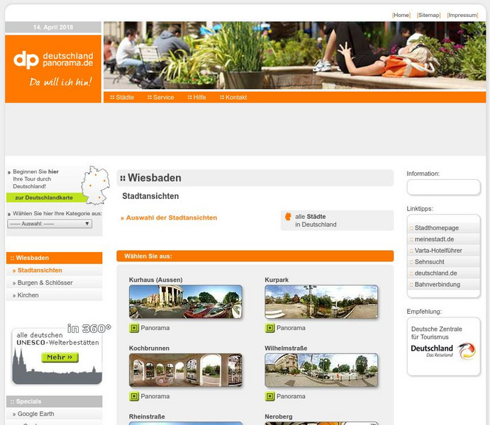 Wiesbaden Deutschland Panorama Handout Wiesbaden Deutschland Panorama Handout