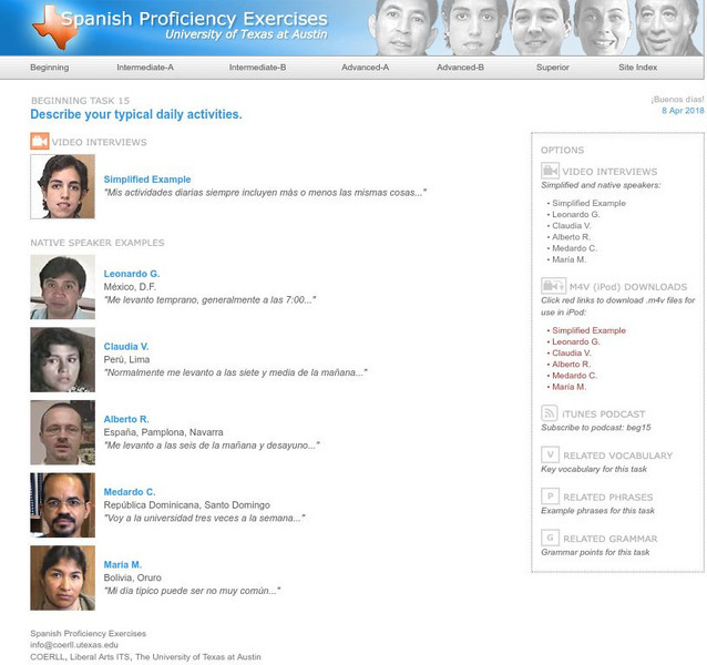 University of Texas:daily Routine Instructional Video University of Texas:daily Routine Instructional Video