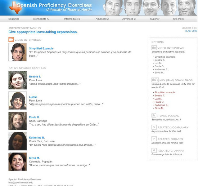 University of Texas: Farewells Audio University of Texas: Farewells Audio