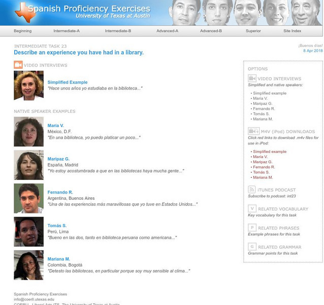 University of Texas: Going to the Library Activity University of Texas: Going to the Library Activity