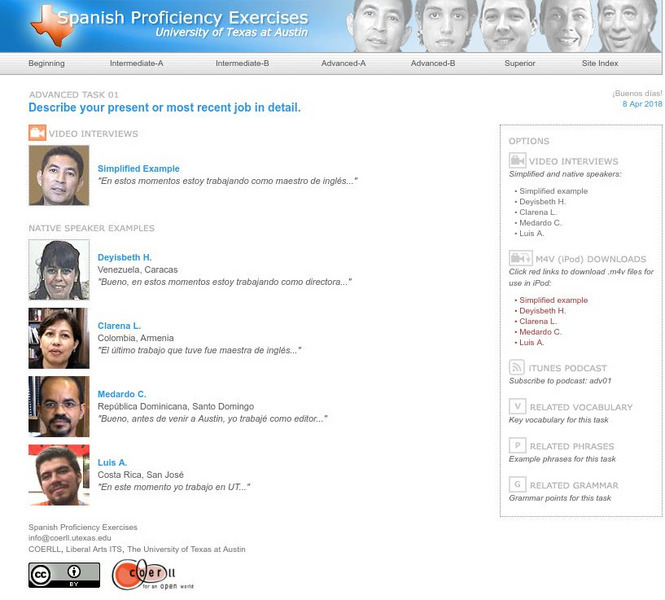 University of Texas: Describing Your Work in Detail Audio University of Texas: Describing Your Work in Detail Audio