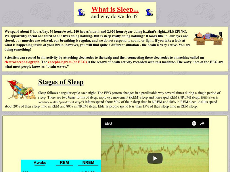 University of Washington: What Is Sleep? Handout