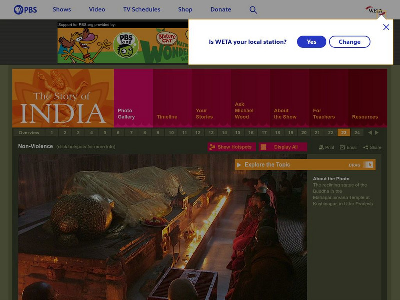 Pbs: The Story of India: Buddha Handout Pbs: The Story of India: Buddha Handout