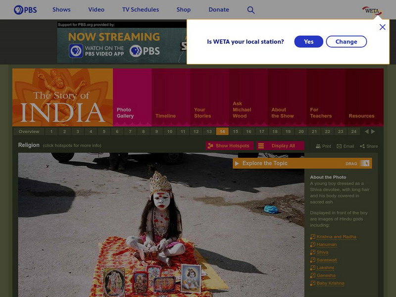 Pbs: The Story of India: Lakshmi Handout Pbs: The Story of India: Lakshmi Handout