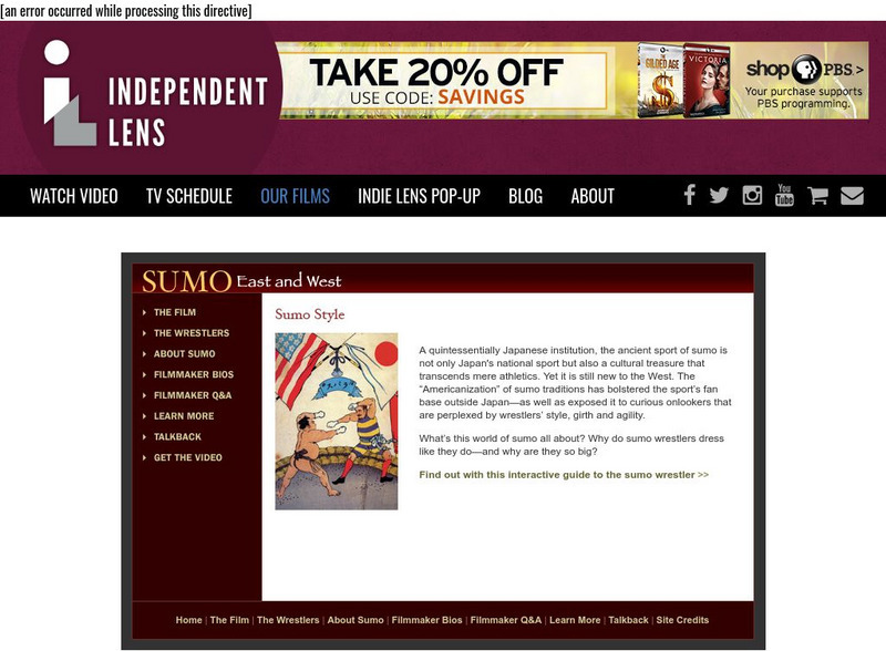 Pbs Teachers: Sumo East and West: Sumo Style Interactive Pbs Teachers: Sumo East and West: Sumo Style Interactive