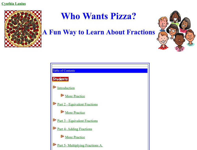 Rice University: Who Wants Pizza? A Fun Way to Learn About Fractions Unit Plan Rice University: Who Wants Pizza? A Fun Way to Learn About Fractions Unit Plan