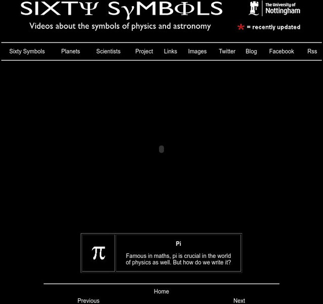 Sixty Symbols: Symbols of Physics and Astronomy: Energy Instructional Video Sixty Symbols: Symbols of Physics and Astronomy: Energy Instructional Video
