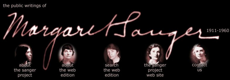 Nyu: The Public Writings of Margaret Sanger Website Nyu: The Public Writings of Margaret Sanger Website