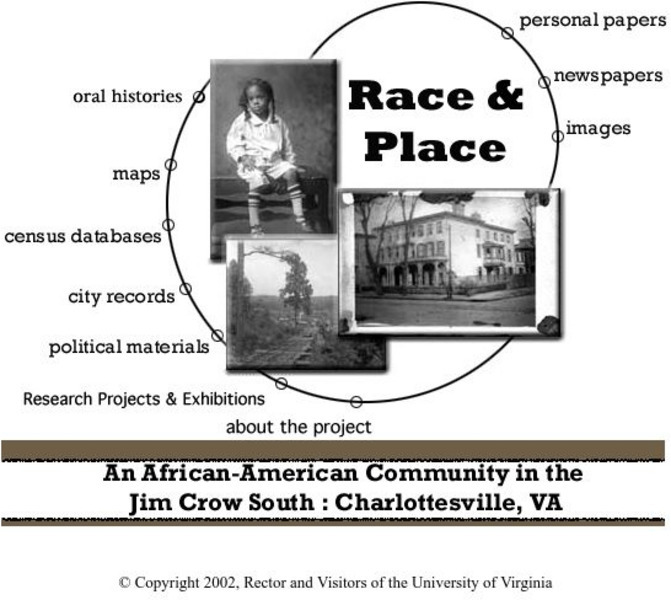 Race and Place: An African American Community Website Race and Place: An African American Community Website