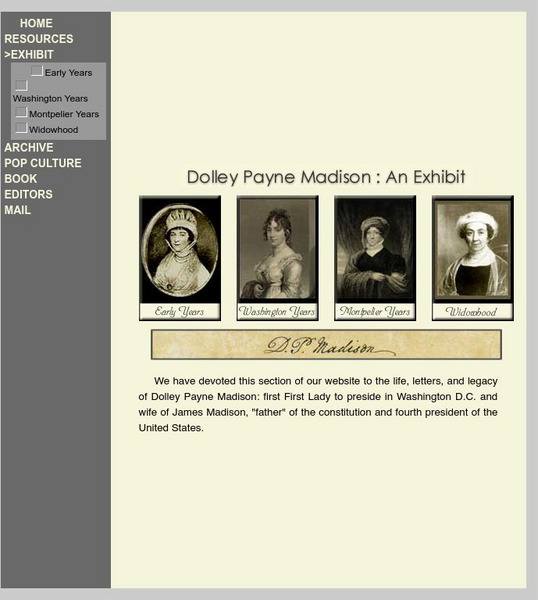 University of Virginia: Dolley Payne Madison Primary University of Virginia: Dolley Payne Madison Primary