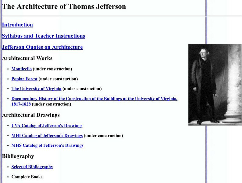 Iath: The Architecture of Thomas Jefferson Online Course Iath: The Architecture of Thomas Jefferson Online Course