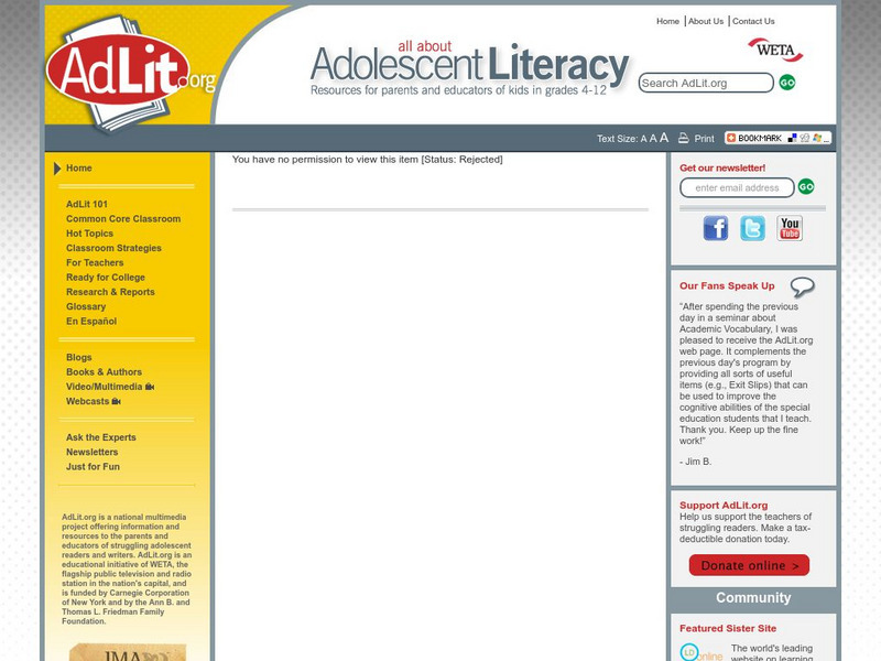 Ad lit.org: Captioned Media: Literacy Support for Diverse Learners Professional Doc Ad lit.org: Captioned Media: Literacy Support for Diverse Learners Professional Doc
