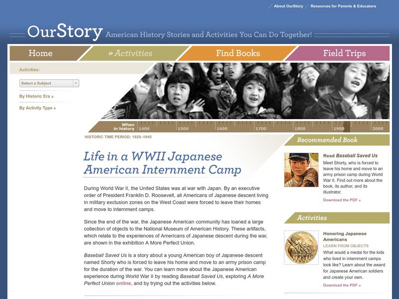 National Museum of American History: Life in Japanese American Internment Camp Lesson Plan National Museum of American History: Life in Japanese American Internment Camp Lesson Plan