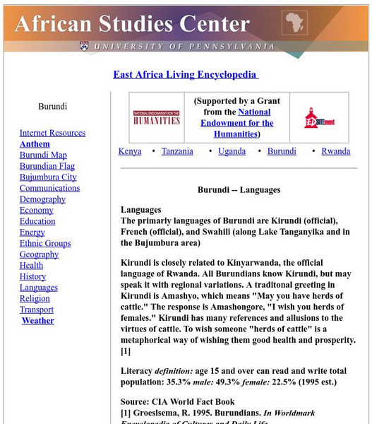 Burundi Langauges Website Burundi Langauges Website