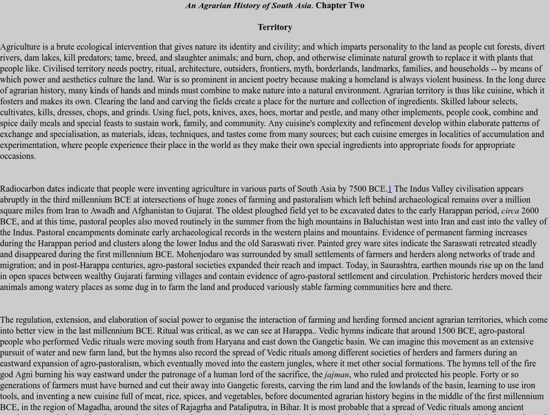 Univ of pennsylvania agrarian history of south asia ebook for 9th
