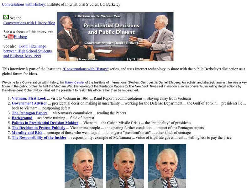 Conversations With History Primary Conversations With History Primary