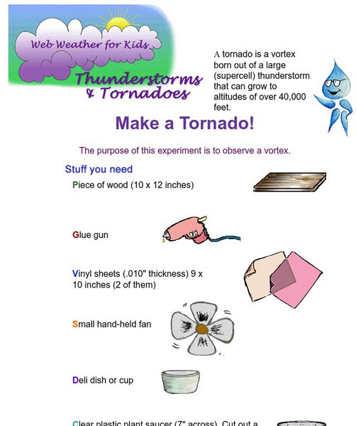 Ucar: Make a Tornado Activity Ucar: Make a Tornado Activity