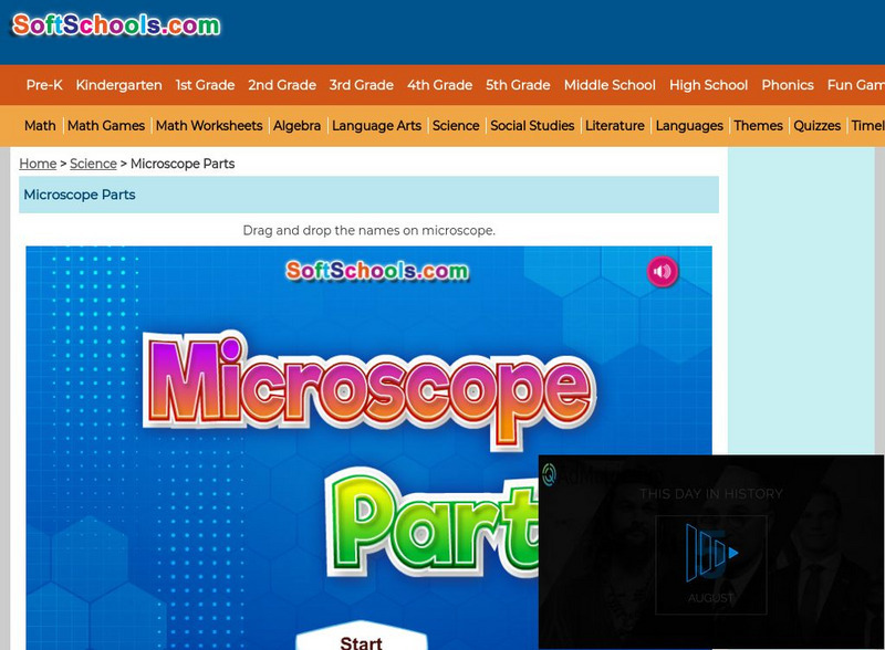 Soft Schools: Science Games: The Parts of the Microscope Interactive Soft Schools: Science Games: The Parts of the Microscope Interactive