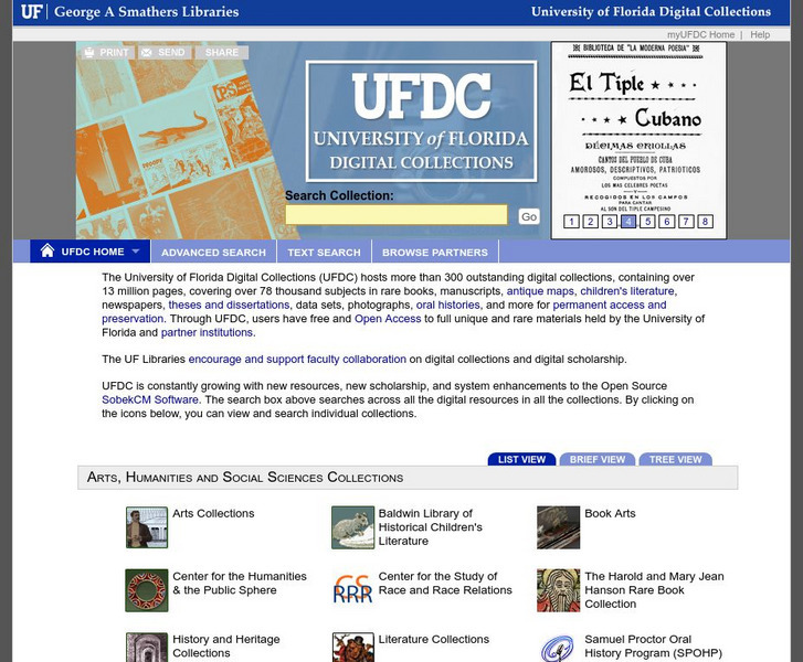 U of Florida: Baldwin Library of Children's Literature Unit Plan U of Florida: Baldwin Library of Children's Literature Unit Plan