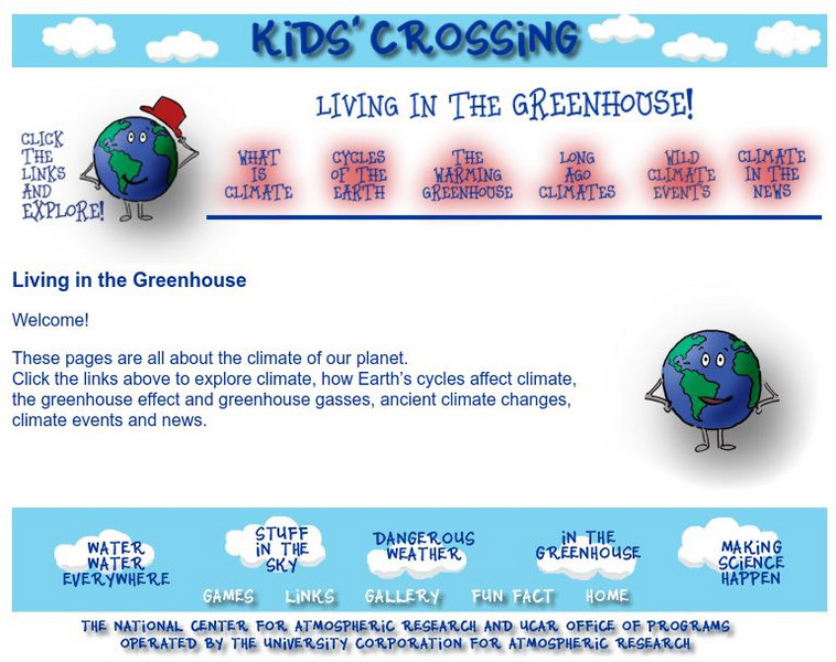 Ucar: Living in the Greenhouse Website Ucar: Living in the Greenhouse Website