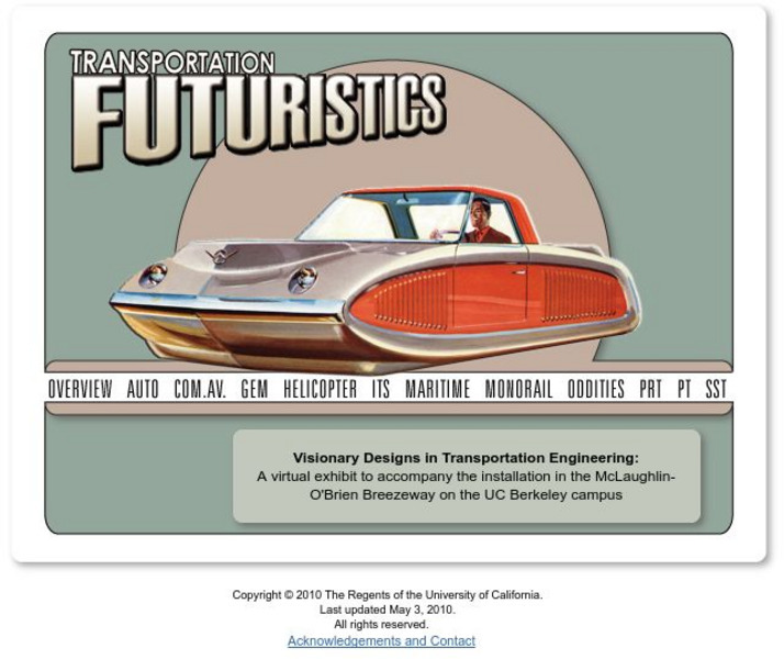 Transportation Futuristics Website