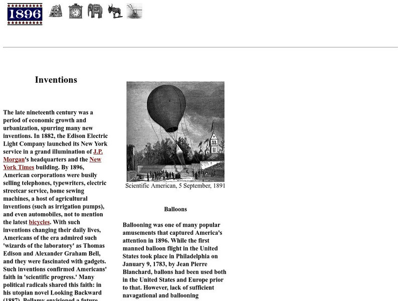 1896: Inventions Website 1896: Inventions Website