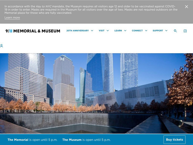 National September 11 Memorial & Museum Website