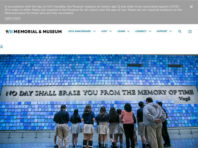 National September 11 Memorial & Museum: Students and Teachers Website National September 11 Memorial & Museum: Students and Teachers Website