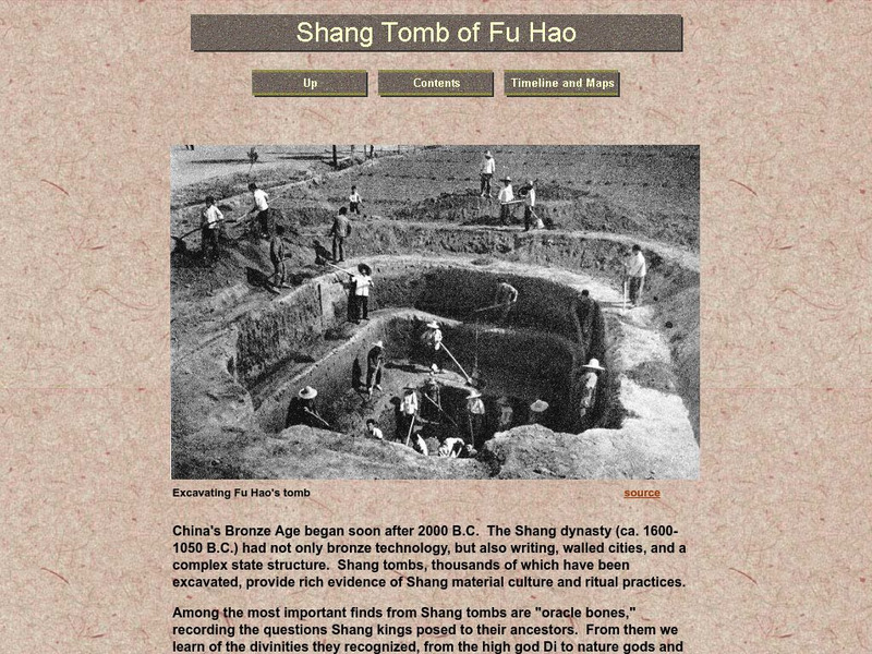 Washington University: Fu Hao Tomb Handout